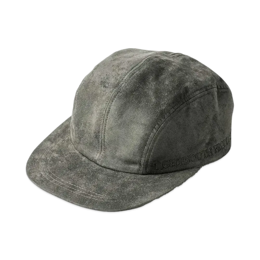 TIGHTBOOTH Suede Side Logo Camp Cap "Charcoal"
