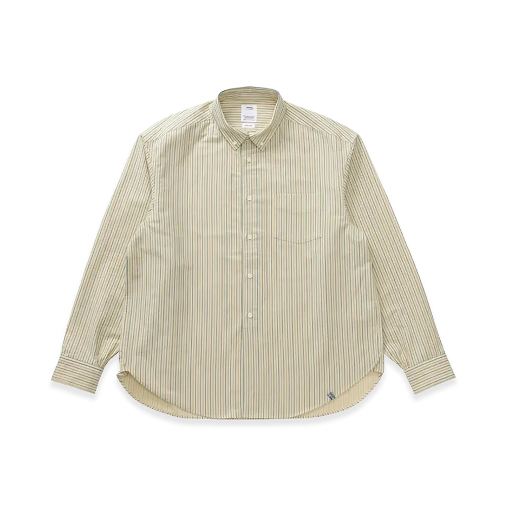 visvim Beiler OX Shirt L/S "Yellow Stripe"