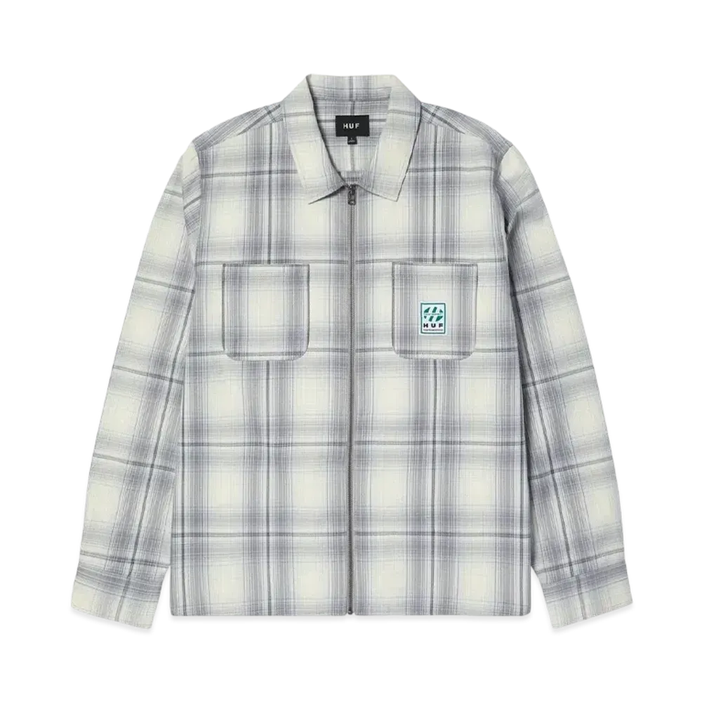 HUF Fillmore Plaid Shacket "Grey"