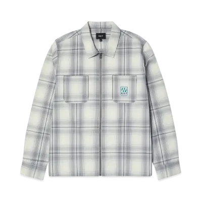 HUF Fillmore Plaid Shacket "Grey"