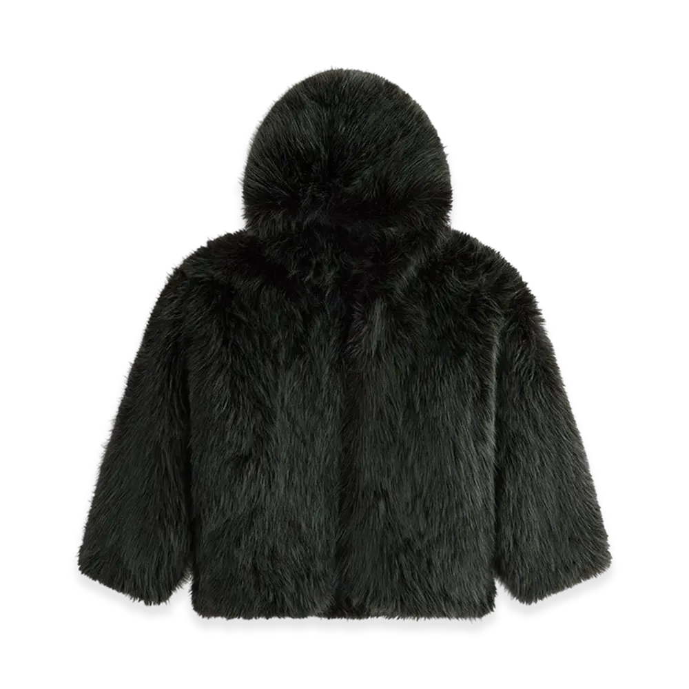 Kith Women Parisa Fur Hooded Robe "Machine"