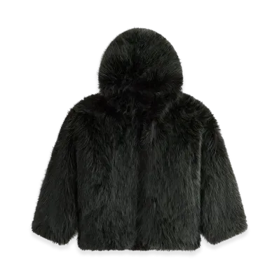 Kith Women Parisa Fur Hooded Robe "Machine"