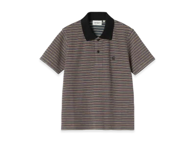 Carhartt WIP Women's S/S Dion Polo "Dion Stripe Lily"