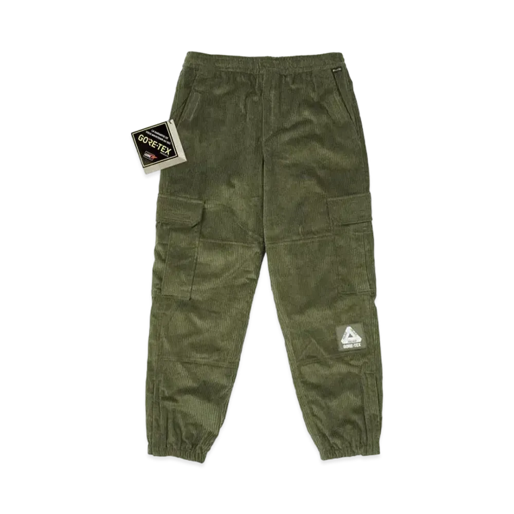 PALACE GORE-TEX CORDUROY CARGOS "Green"