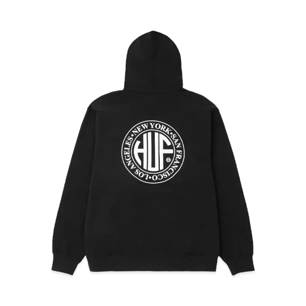 HUF Regional Puff Hoodie "Black"