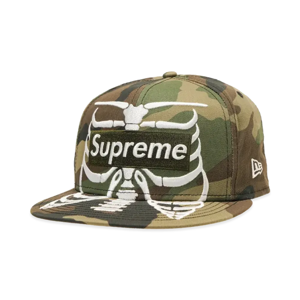 Supreme Bones Box Logo New Era "Camo"