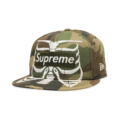 Supreme Bones Box Logo New Era "Camo"