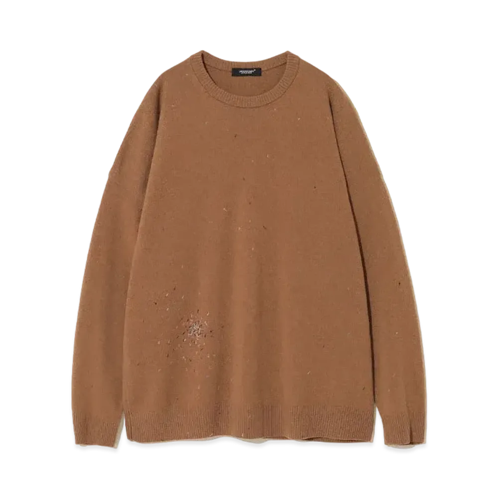 UNDERCOVER Wool Knit Pullover "Beige"