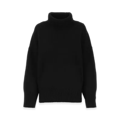 Chloe Women's Cashmere Oversize Sweater "Black"