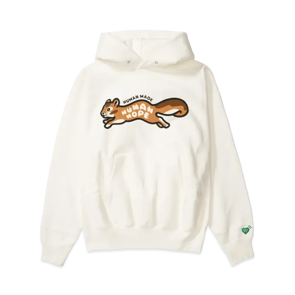 HUMAN MADE x j-hope of BTS HUMAN HOPE Heavyweight Hoodie "White"