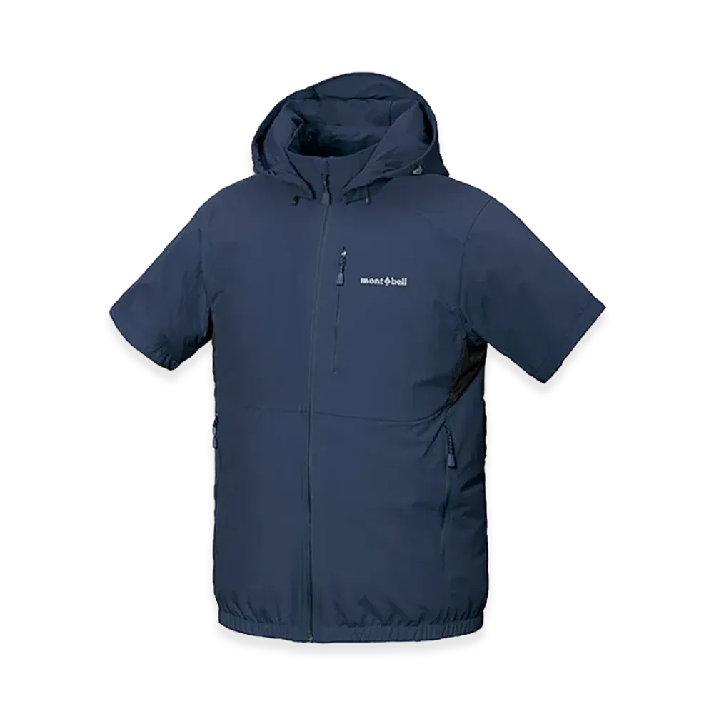 mont-bell Fan-Blow Short Sleeve Parka "Navy"