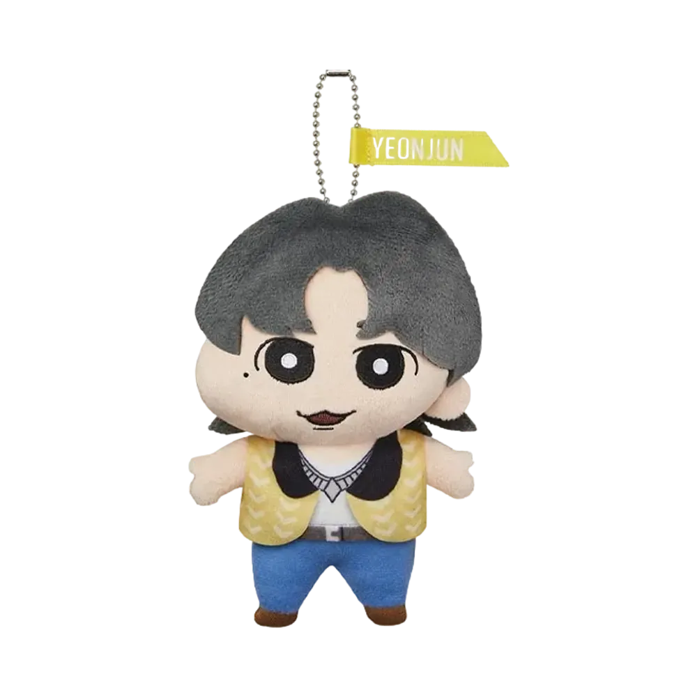 BANDAI "Ichiban Kuji" -TOMORROW X TOGETHER Crayon Shin-chan- B Prize YEONJUN Mascot Crayon Shin-chan Ver.