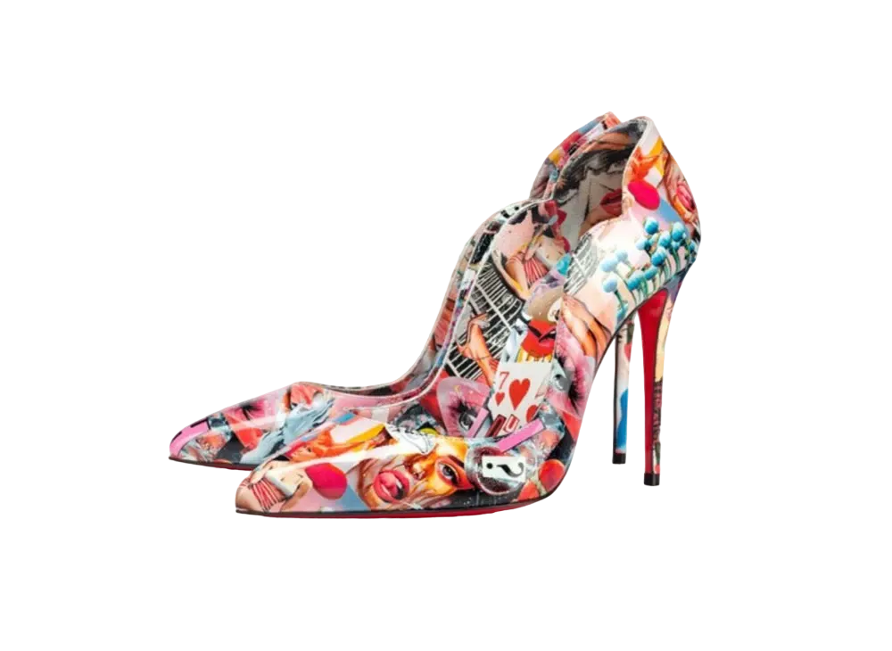 Christian Louboutin Hot Chick 100 mm "Multicolor"