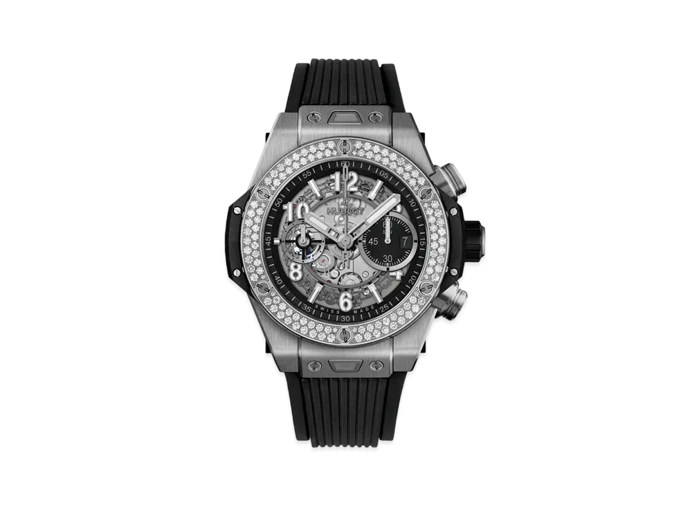 HUBLOT Big Bang Unico Titanium Diamonds 44mm