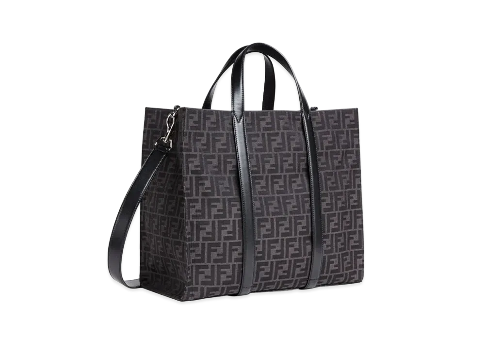 FENDI Shopper FF Jacquard Fabric Bag "Multicolor"