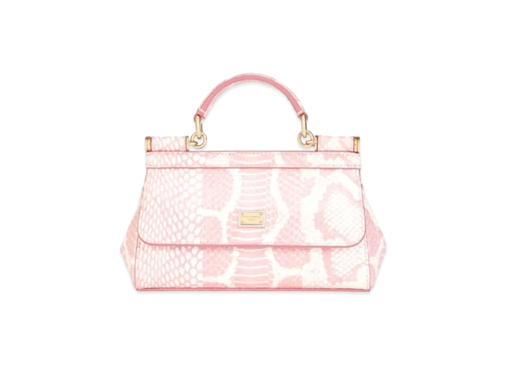 Dolce&Gabbana Sicily Bag Medium Print Elafe "Multicolor"