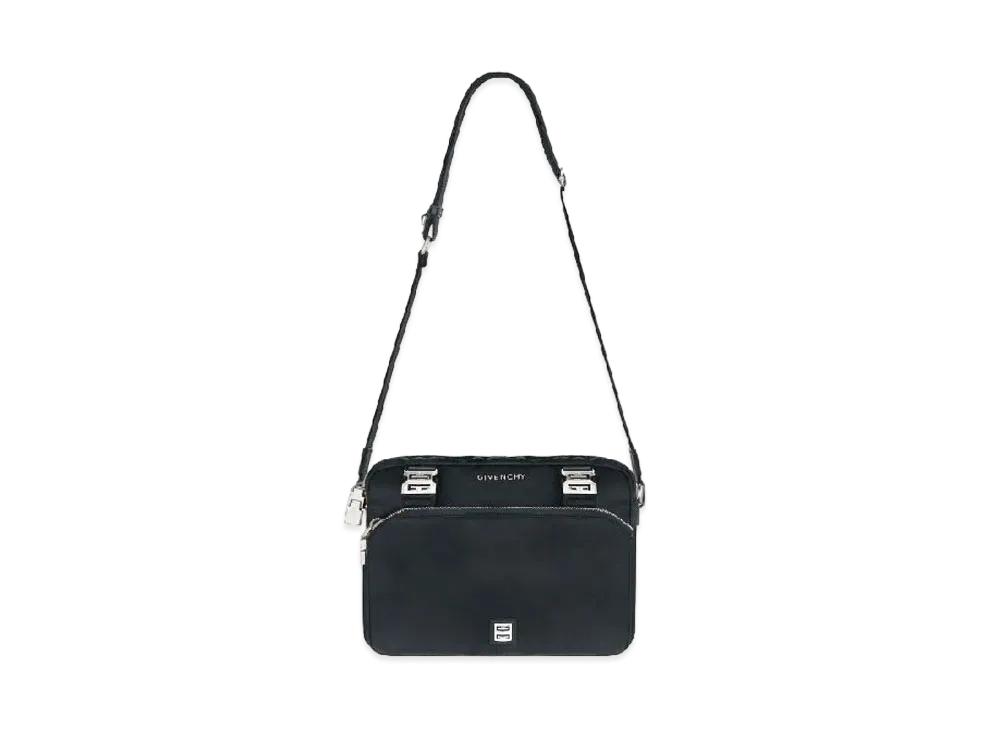 GIVENCHY 4G Light Messenger Crossbody Bag With Removable Pouch "Black"