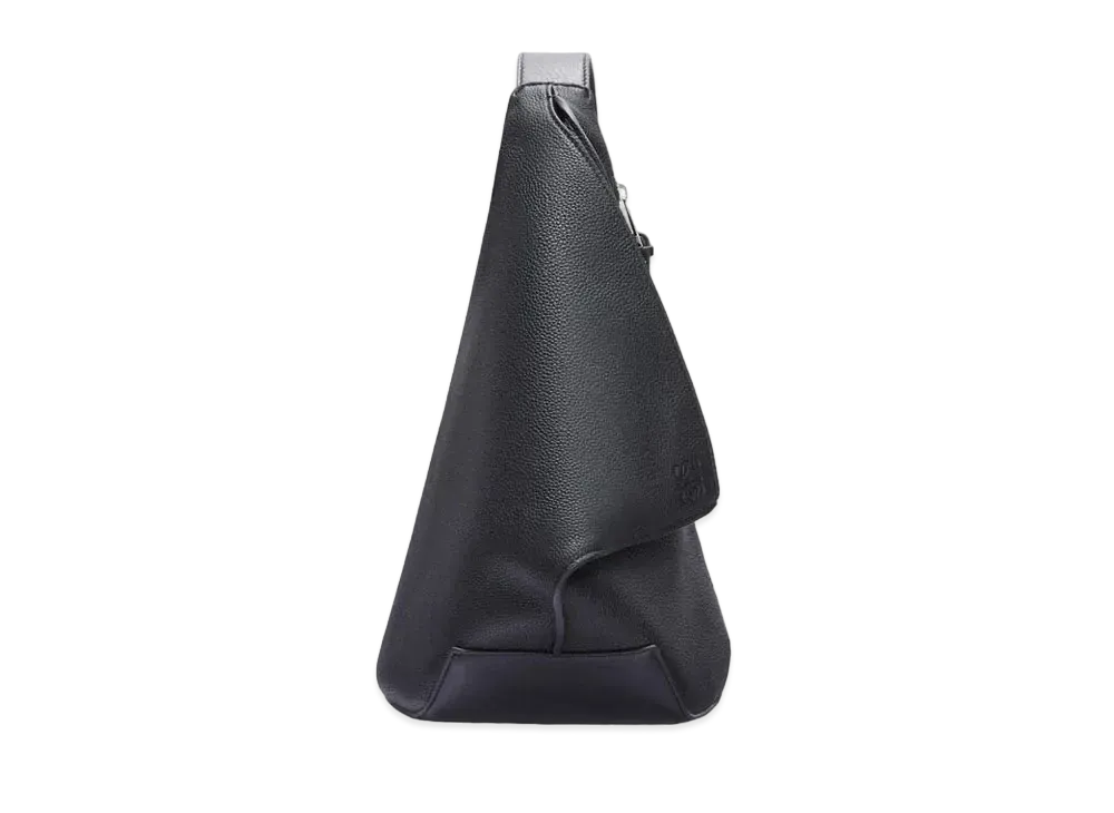 LOEWE Anton Sling In Soft Grained Calfskin "Black"