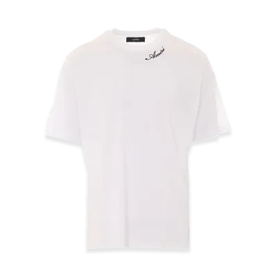 AMIRI Script Jmodal T-Shirt "White"