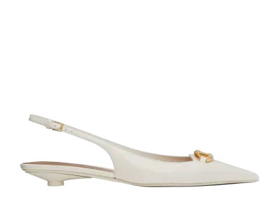 Valentino Garavani Women's vlogo Moon Slingback "Gold"