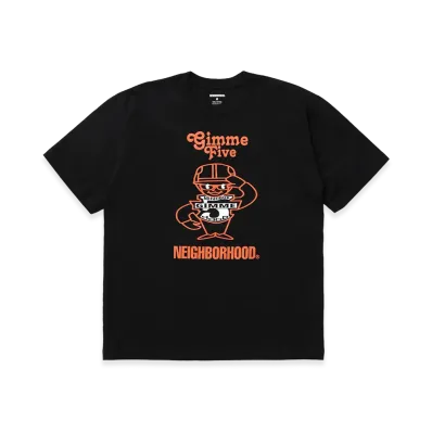 NEIGHBORHOOD x Gimme Five . Tee SS-1 "Black"