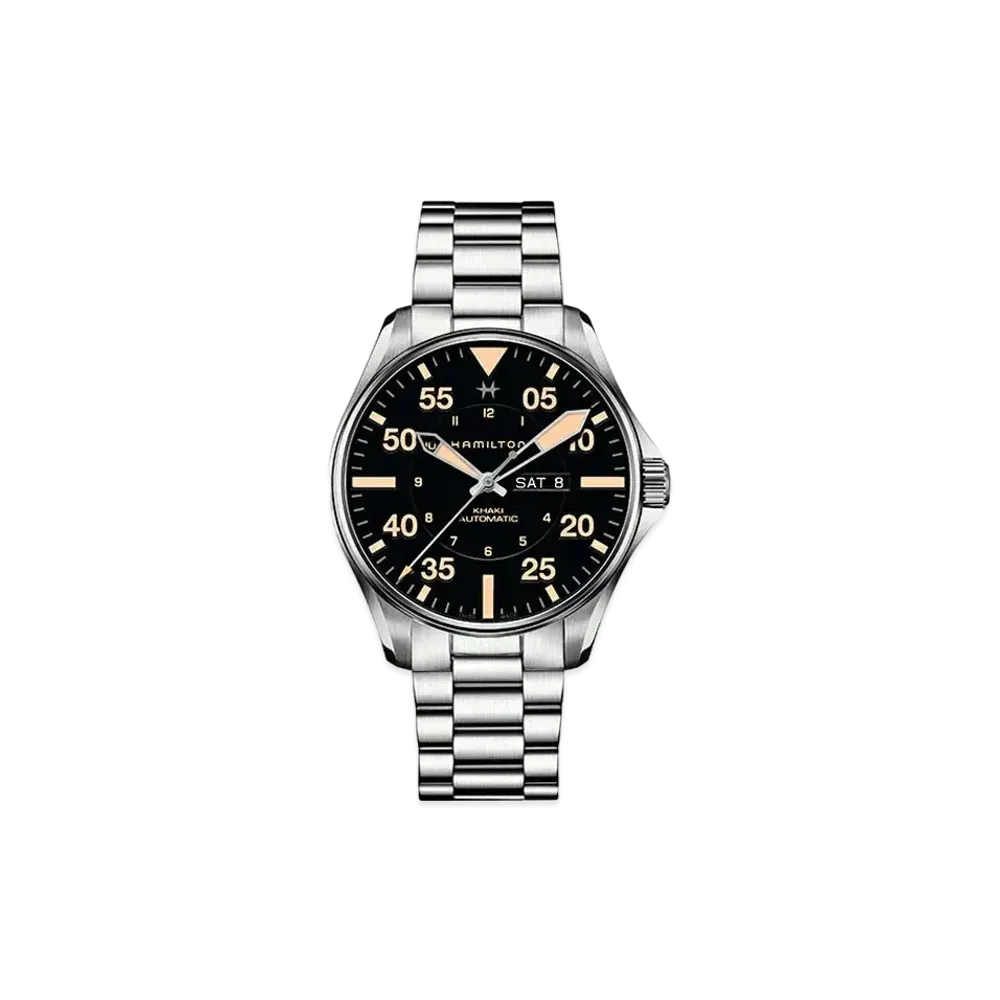 Hamilton Khaki Aviation Pilot Day Date Auto