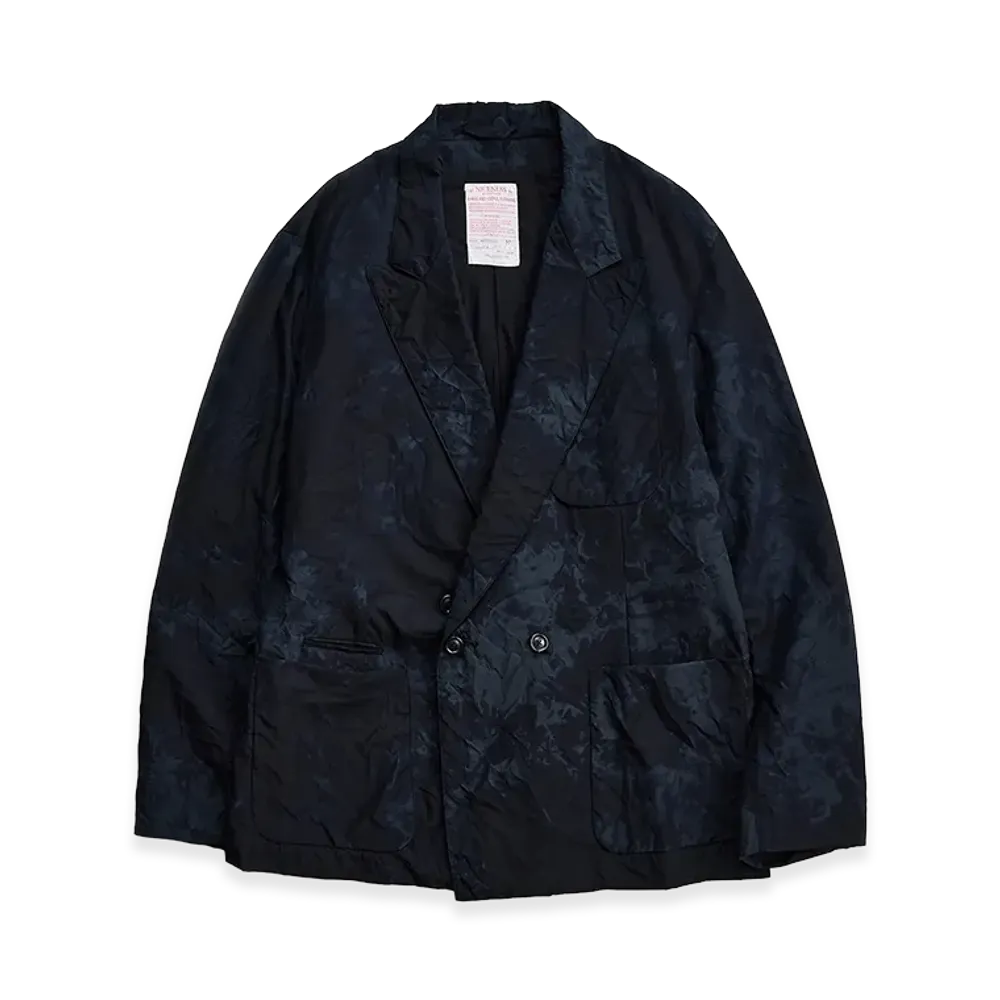 NICENESS T.Morton Tech wool Double Breasted Robe Jacket "Black"