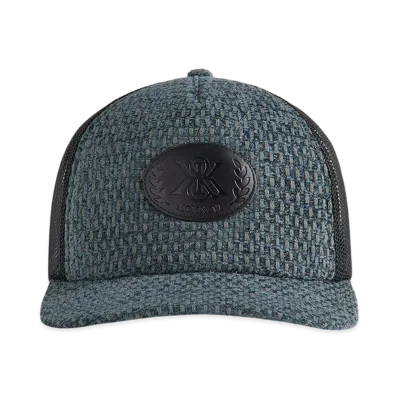 Kith Chenille Tweed Nolan Trucker Hat "Machine"
