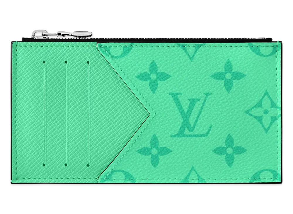 Louis Vuitton Card Coin Holder "Minty Green"