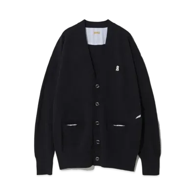 UNDERCOVER The Shepherd Cashmere Knit Cardigan "Navy"