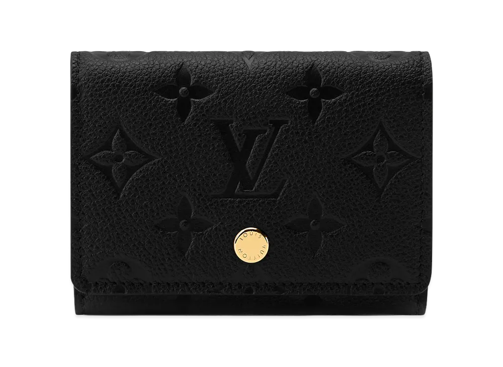 Louis Vuitton Envelope Business Card Holder "Black"