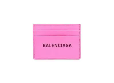 BALENCIAGA Everyday Neon Everyday Card Holder "Pink"