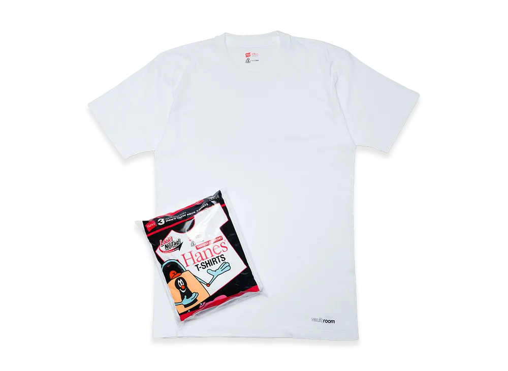 VAULTROOM x Hanes 3Pack Tee "White"