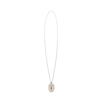 SEDAN ALL-PURPOSE Premier Silver Necklace "Red"