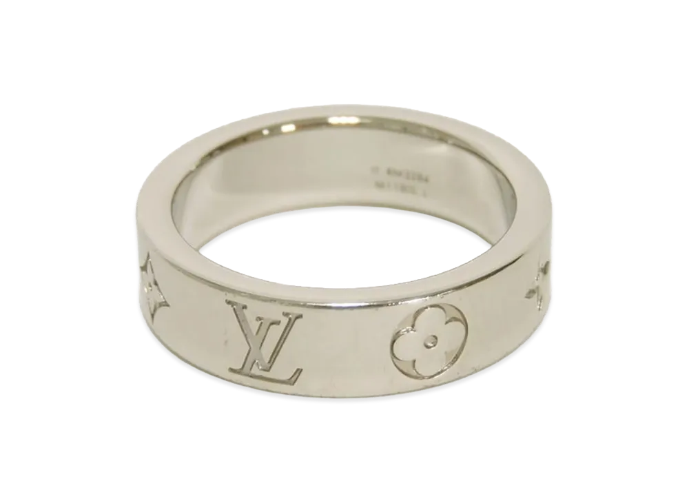 Louis Vuitton LV Mosaic Thin Ring "Silver"