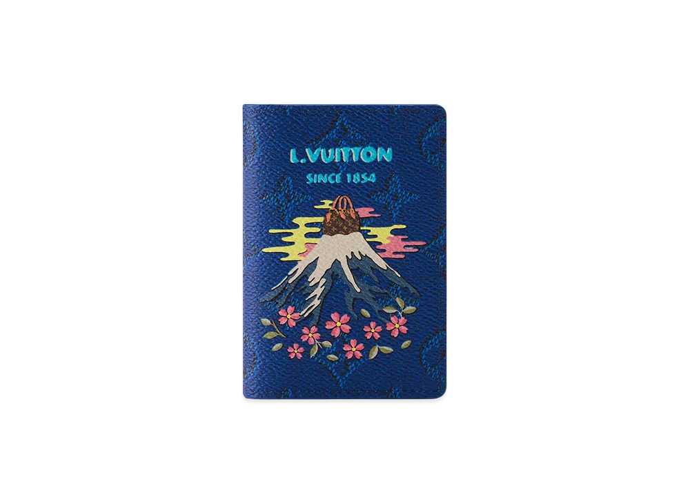 Louis Vuitton Organizer de poche "Blue"