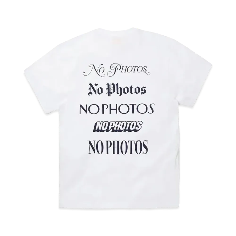 FR2 Various Types Of No Photos T-Shirt "White"