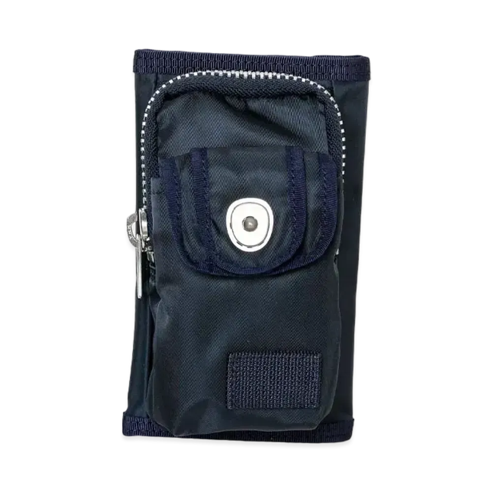 sacai x PORTER Mobile Flip Holder "Navy"
