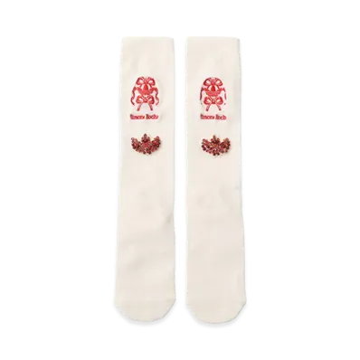 adidas x Simone Rocha Women's Knee High Socks "White"
