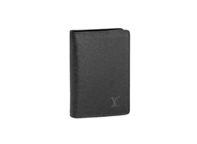 Louis Vuitton Pocket Organizer Taiga "Noir"