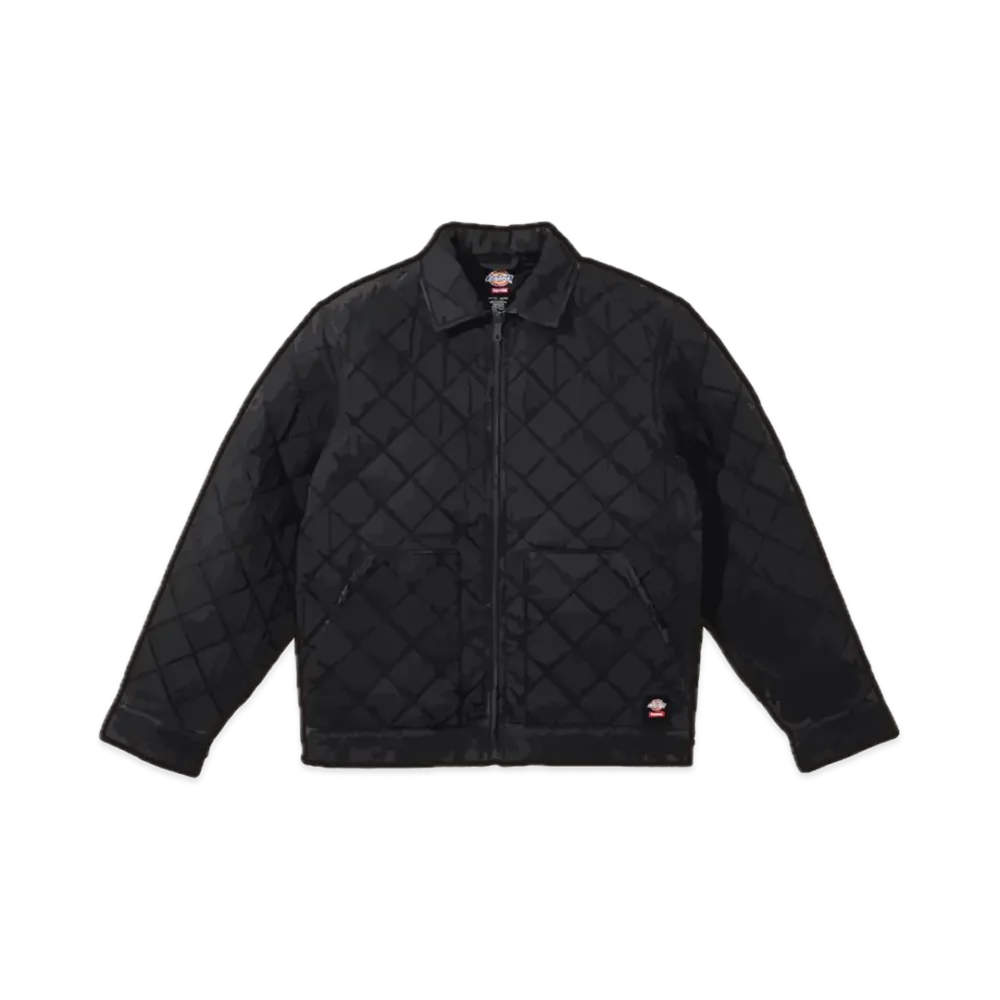 Supreme x Dickies Quilted Denim Work Jacket "Black"