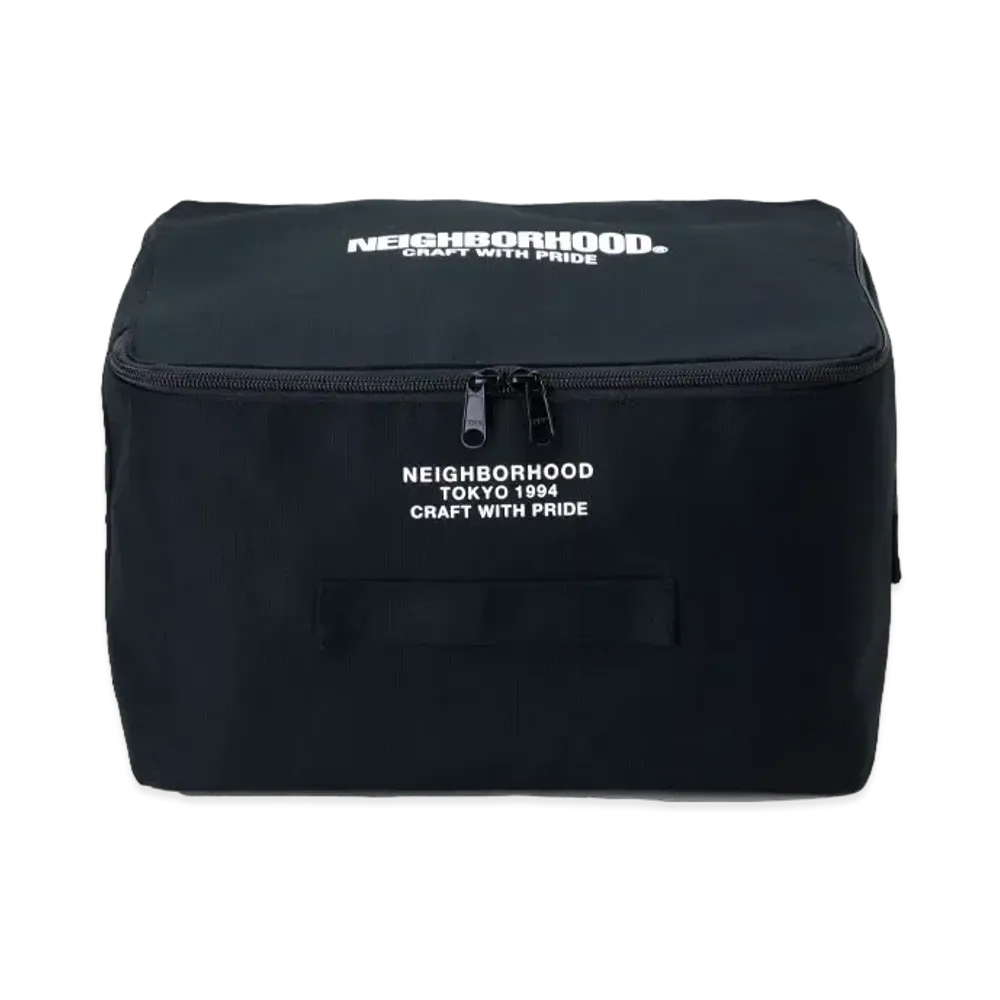 NEIGHBORHOOD Canvas Container-L "Black"