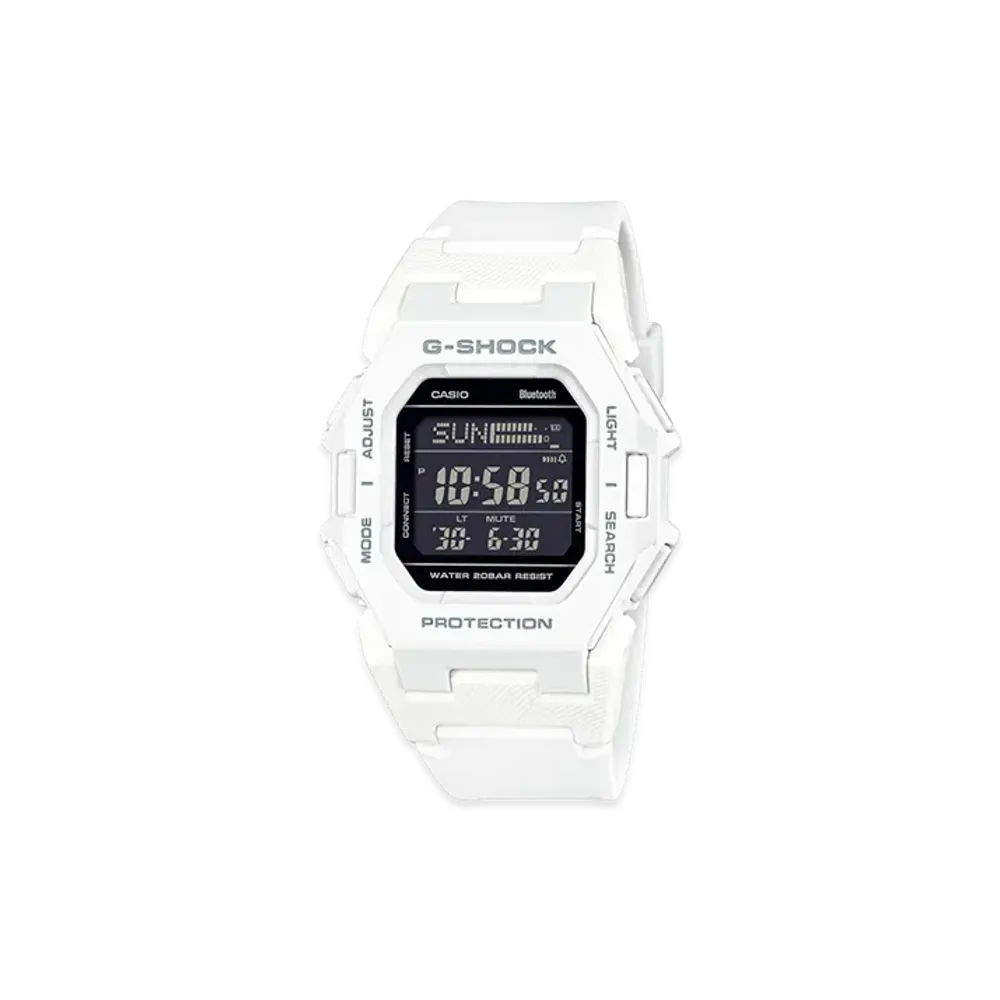 Casio G-Shock GD-B500 Mobile Link Digital M Watch "White/Comb"