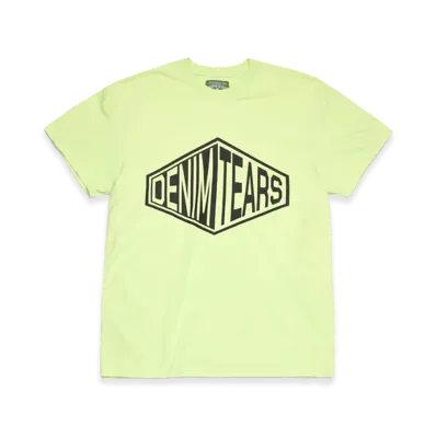 DENIM TEARS 3D Box Logo Tee "Lime"