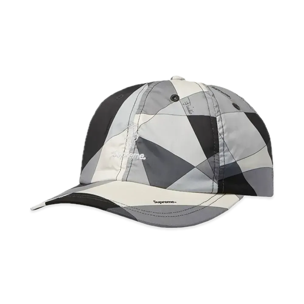 Supreme x Emilio Pucci 6-Panel "Black"