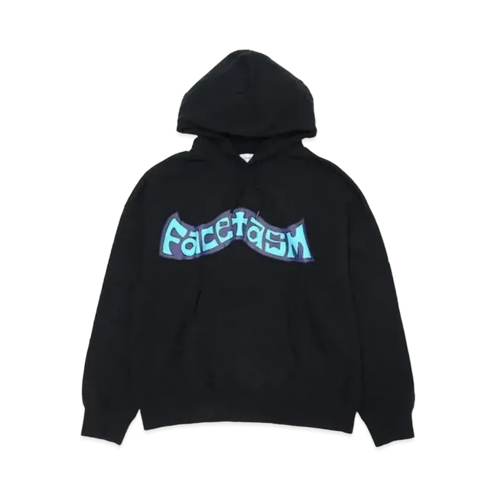 FACETASM 90s Graphic Hoodie "Black"