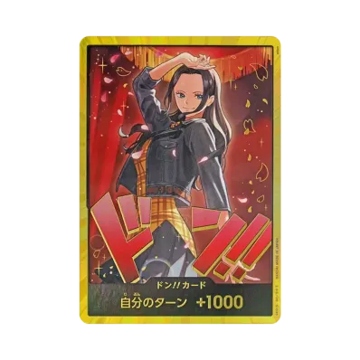 DON!! Card : Nico Robin Super Parallel (Extra Booster "ONE PIECE Heroines edition")