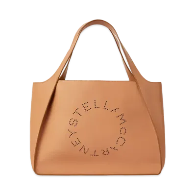 Stella McCartney Stella Logo Tote Bag "Camel"
