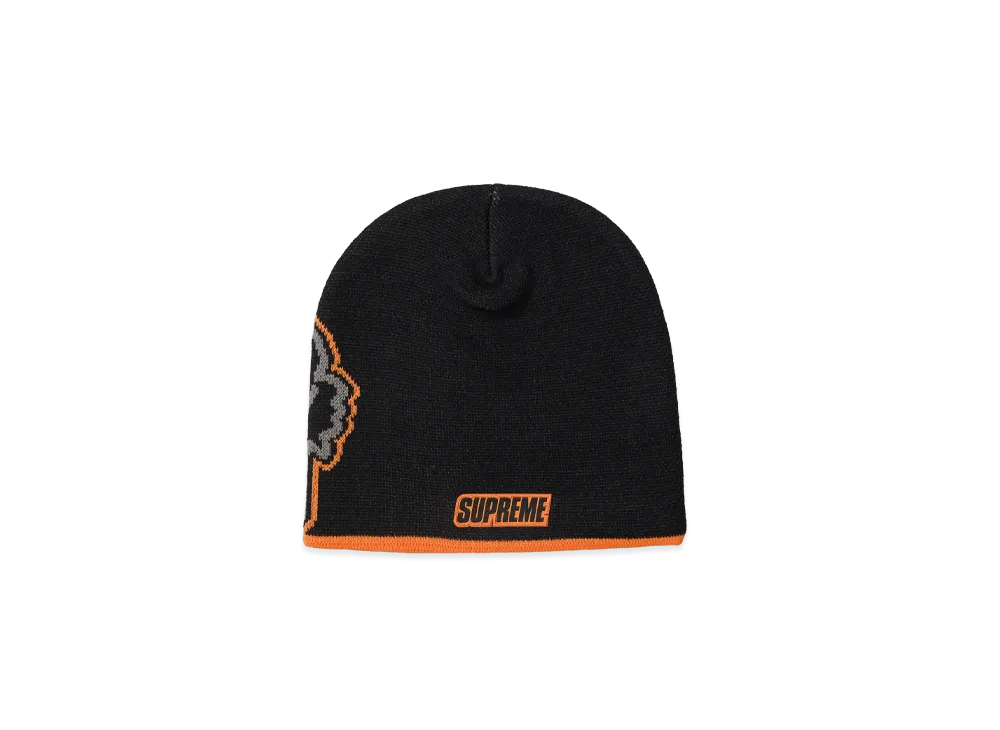 Supreme x Fox Racing Beanie "Black"