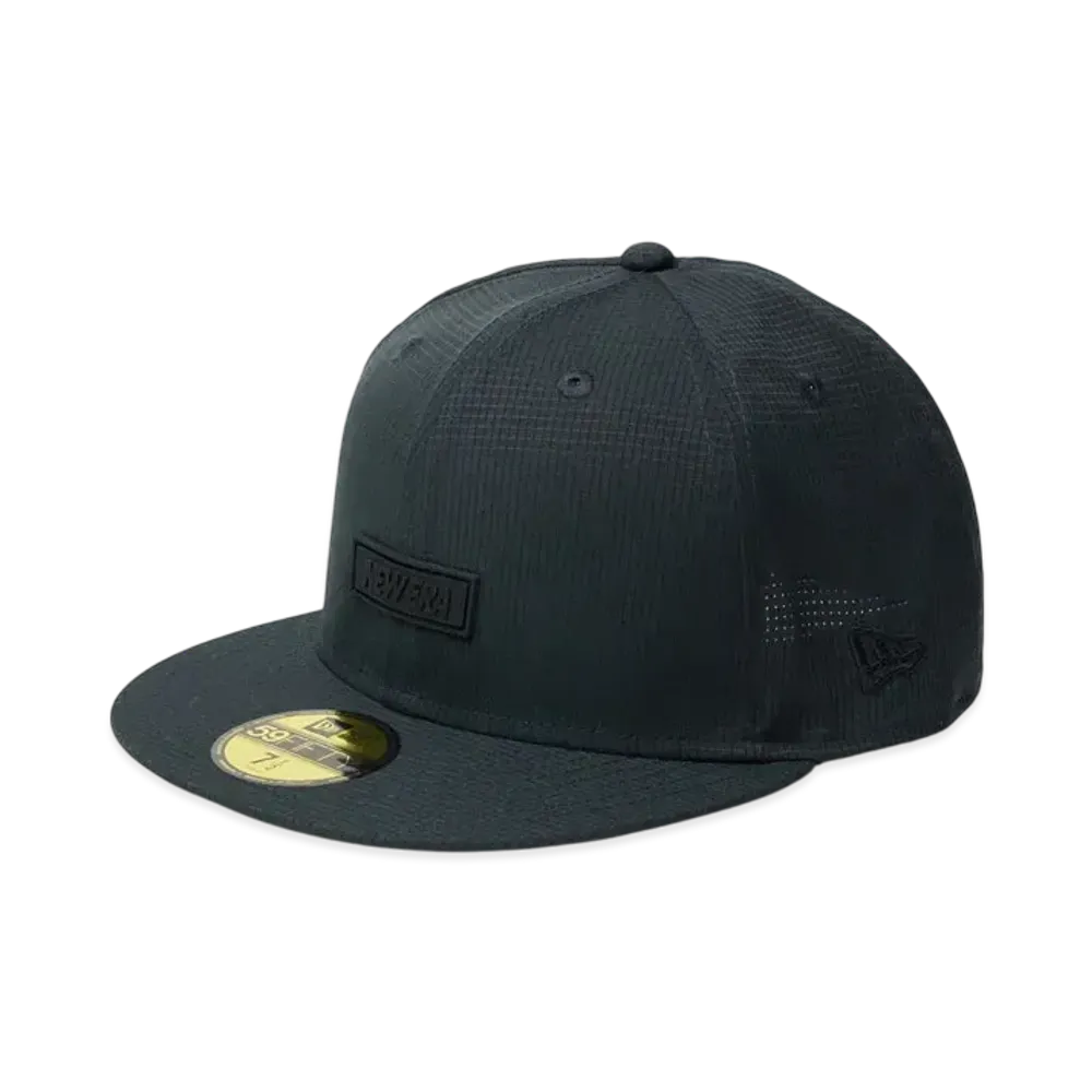 NEW ERA 59Fifty Performance Cap Dot Air Rubber Patch "Black"